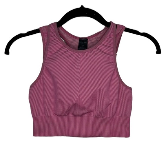 Sweaty Betty Pink High Neck Sports Bra Women's Size M - Picture 1 of 4